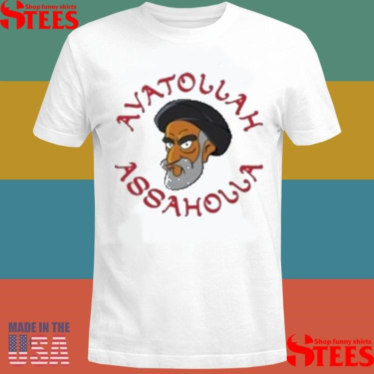 Ayatollah Assaholla Head T-shirt