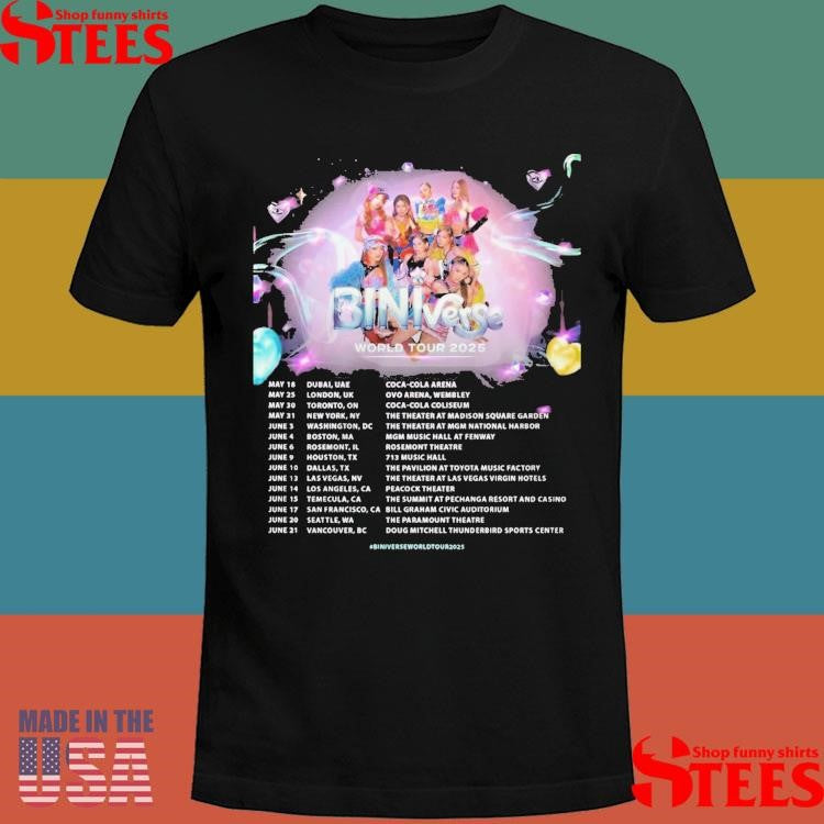 BINIverse World Tour 2025 Shirts