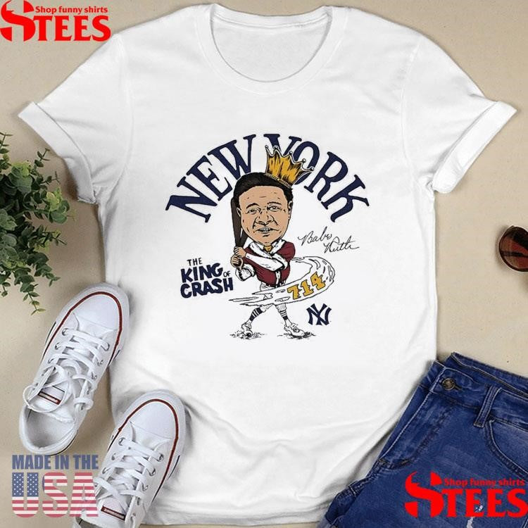 Babe Ruth New York Yankees Homage Graphic Player Shirts