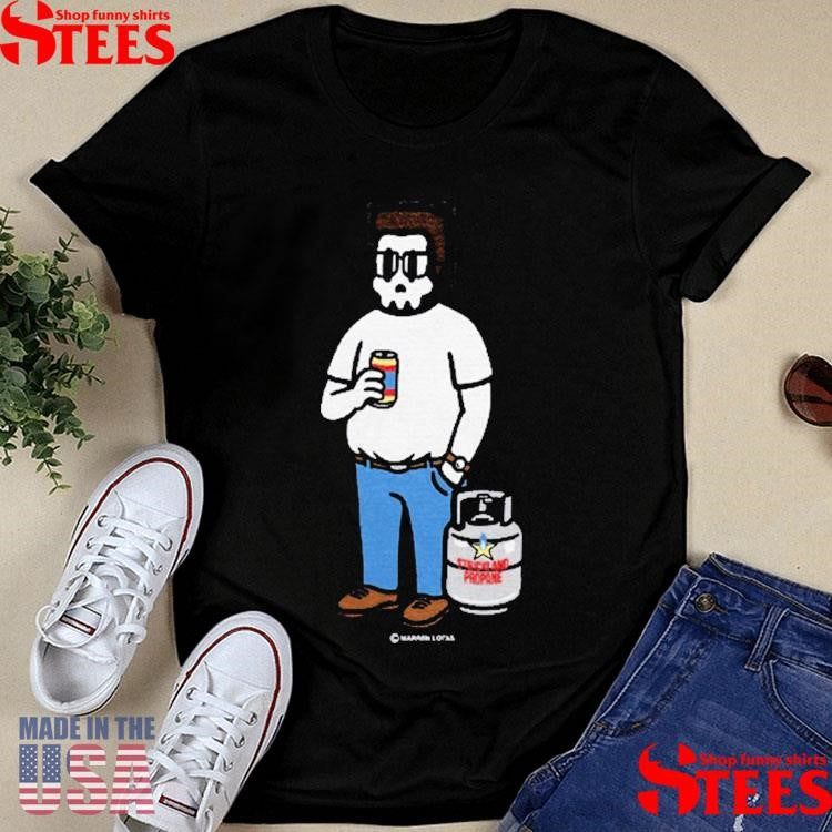 Baby Propane Salesman Warren Lotas T-shirt