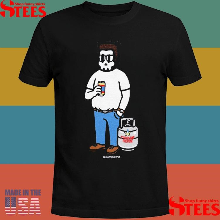 Baby Propane Salesman Warren Lotas T-shirt
