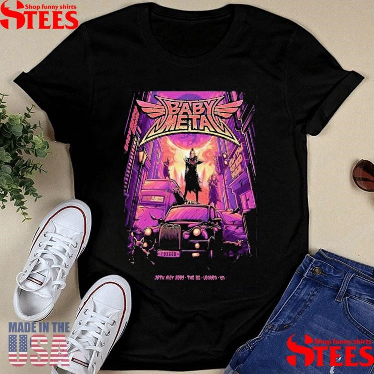 Babymetan May 30 2025 In London Uk Poster Shirts