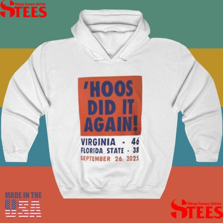 Back Hoos Did It Again September 26 2025 T-shirt