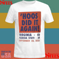 Back Hoos Did It Again September 26 2025 T-shirt