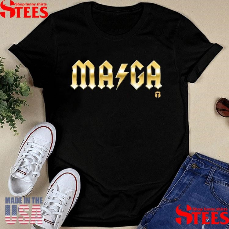 Back In Maga Thunder Gold T-Shirt