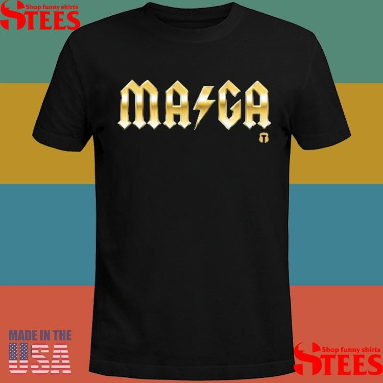 Back In Maga Thunder Gold T-Shirt