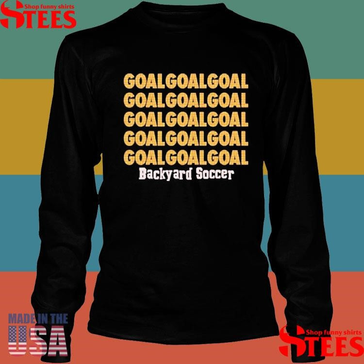 Backyard Soccer Goal Repeat T-shirt
