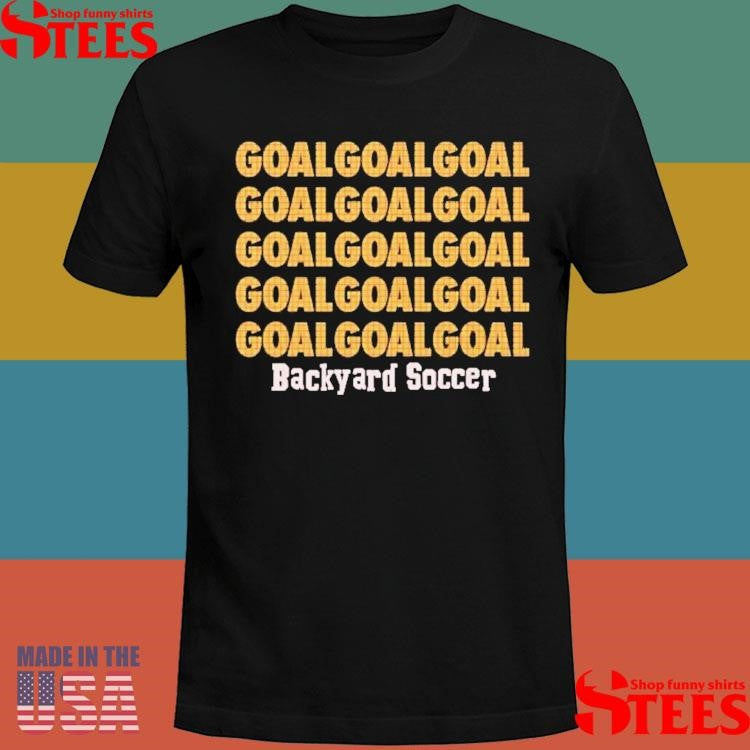 Backyard Soccer Goal Repeat T-shirt