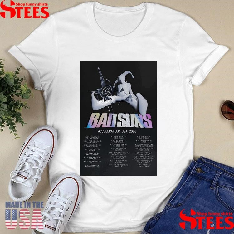 Bad Suns Acceleratour Usa 2026 T-shirt