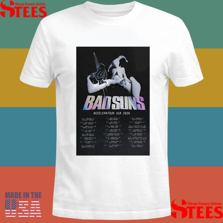 Bad Suns Acceleratour Usa 2026 T-shirt