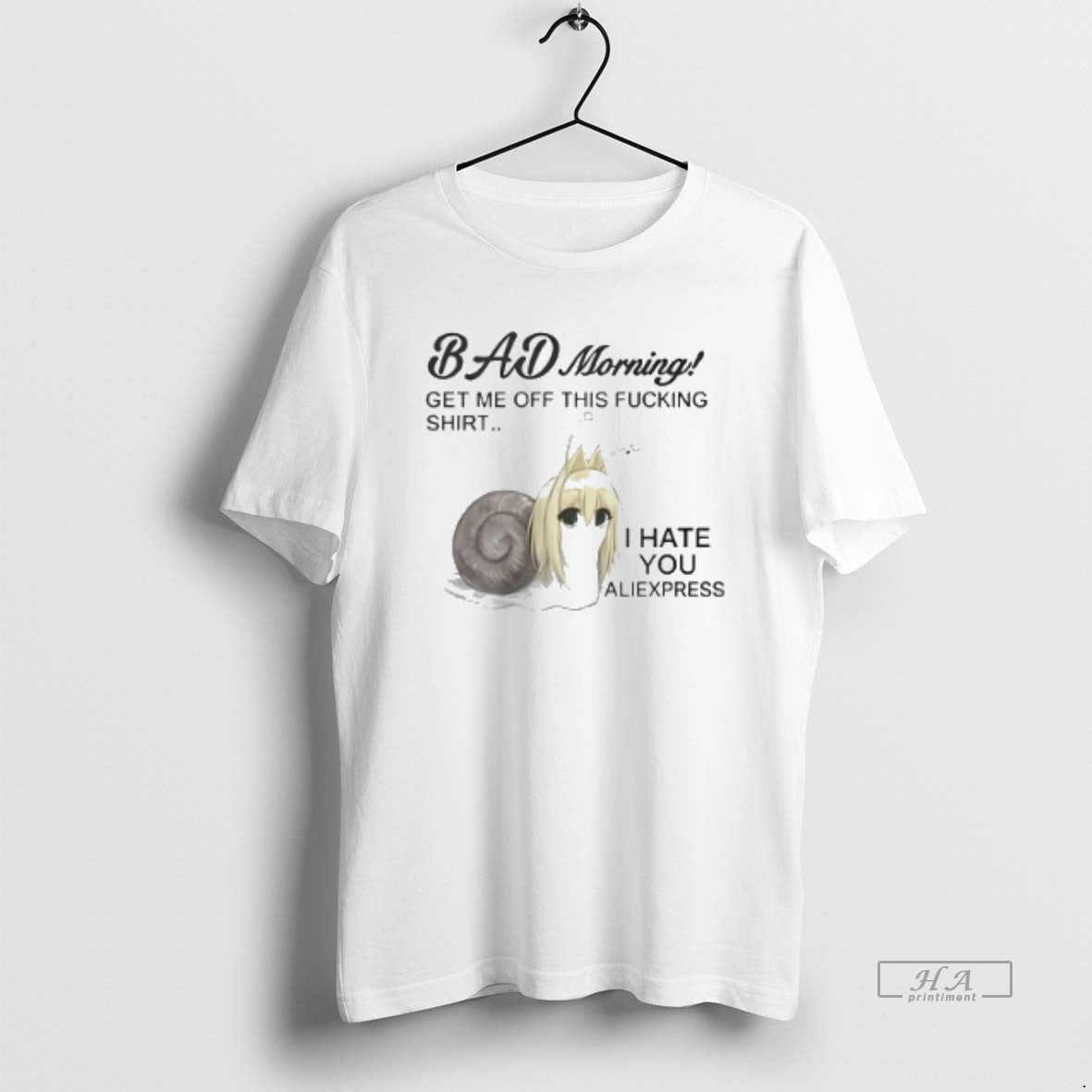Official Bad Morning Get Me Off This Fucking I Hate You Aliexpress T-Shirts, Hoodie, Sweatshirt | CiraTrend.com