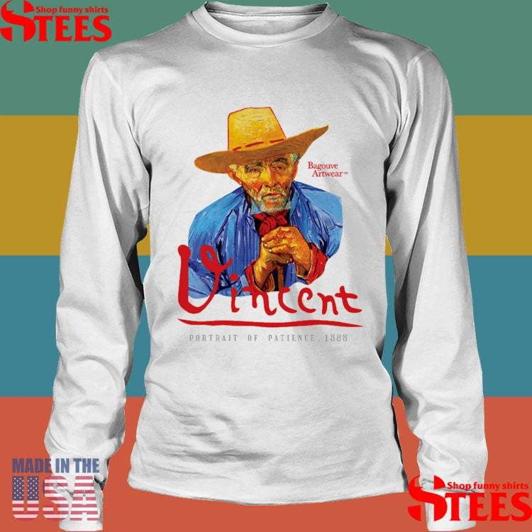 Bagouve Artwear Vincent Portrait Of Patience 1888 Shirts