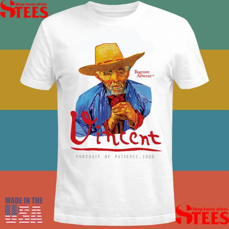 Bagouve Artwear Vincent Portrait Of Patience 1888 Shirts