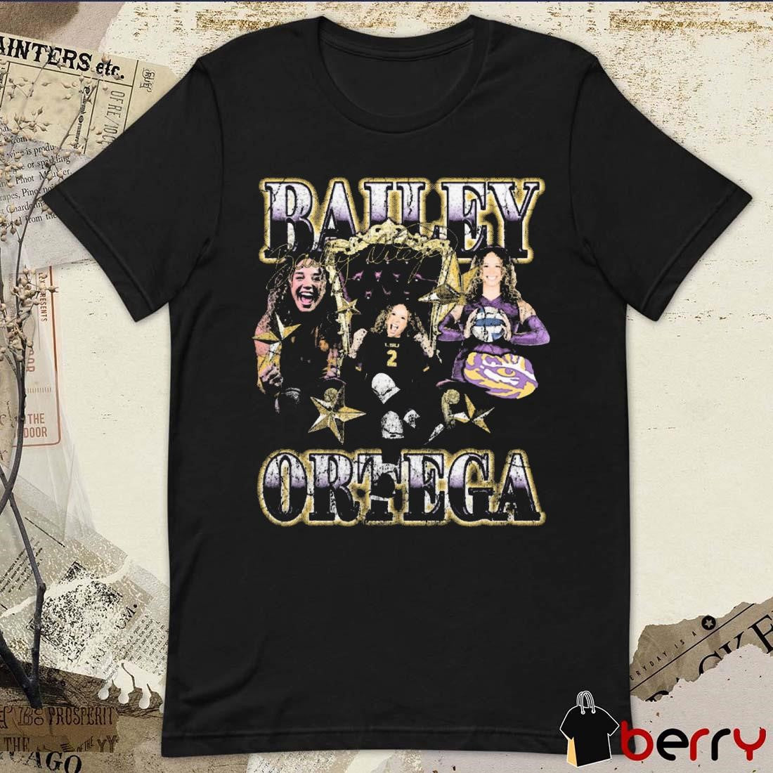 Bailey Ortega LSU Volleyball Signature Vintage Graphic t-shirt