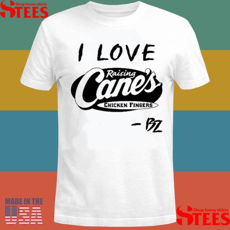 Bailey Zimmerman I Love Raising Cane’s Chicken Fingers Shirts