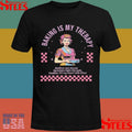 Baking Is My Therapy Cropped T-shirt