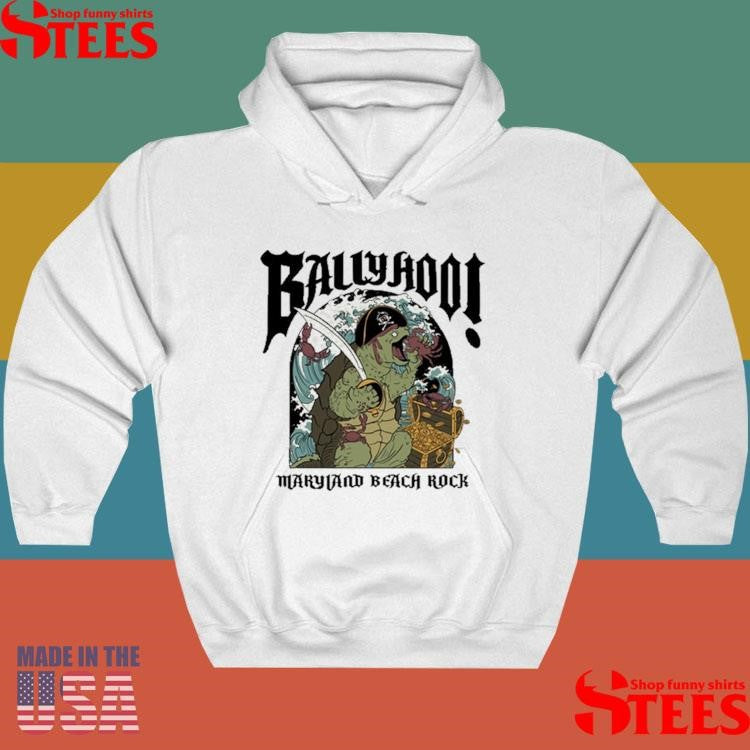 Ballyhoo! Maryland Beach Rock Terp T-shirt