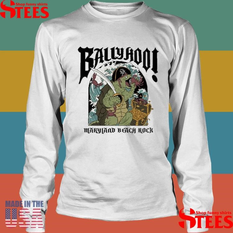 Ballyhoo! Maryland Beach Rock Terp T-shirt