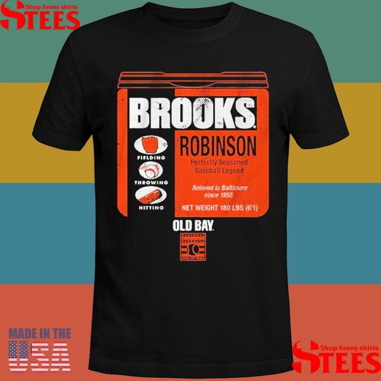 Baltimore Orioles Brooks Robinson Old Bay Can Shirts
