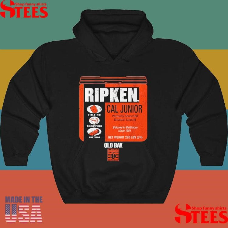 Baltimore Orioles Cal Ripken Jr. Old Bay Can Shirts