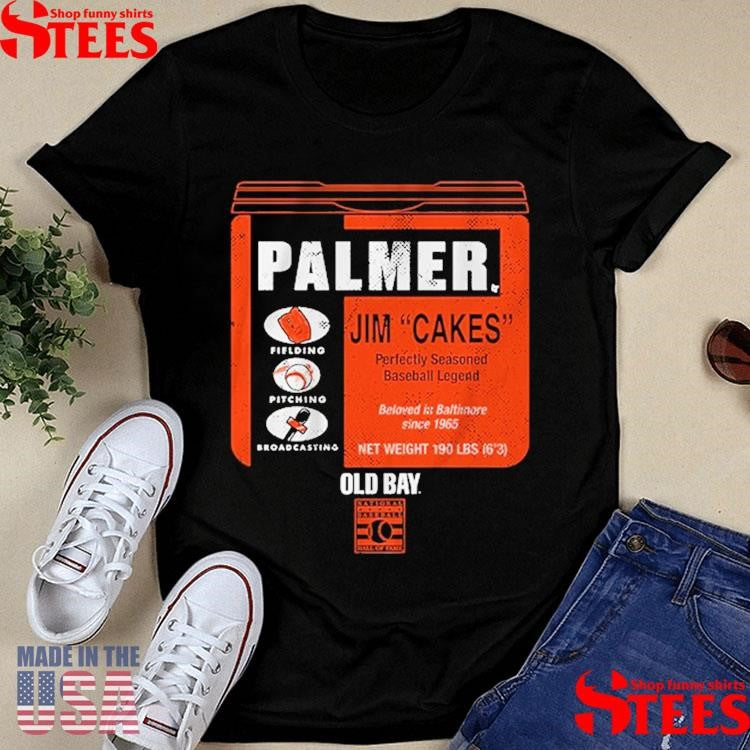Baltimore Orioles Jim Palmer Old Bay Can Shirts