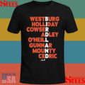 Baltimore Orioles Westburg Holliday Cowser Adley O’neill Gunnar Mounty Cedric Birdland Names 2025 Shirts