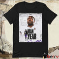 Baltimore Ravens Roquan Smith 2024 Walter Payton NFL Man of the Year Nominee Poster t-shirt