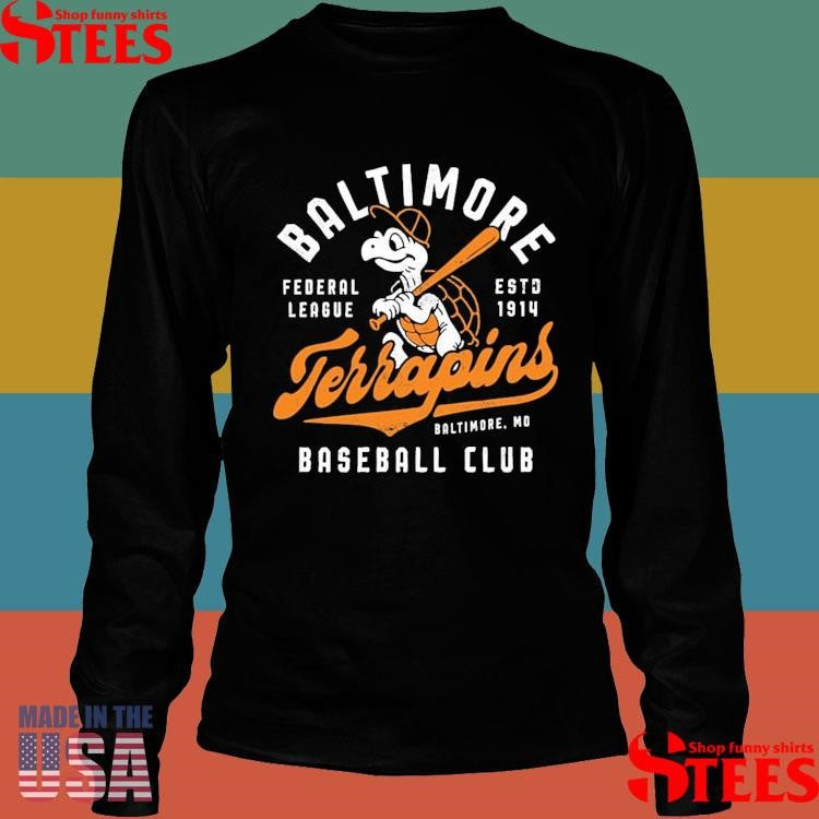 Baltimore Terrapins Maryland Baseball Club Vintage Shirts