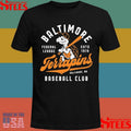 Baltimore Terrapins Maryland Baseball Club Vintage Shirts