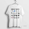 Official Bands Of The 90s T-Shirts, Hoodie, Sweatshirt | CiraTrend.com