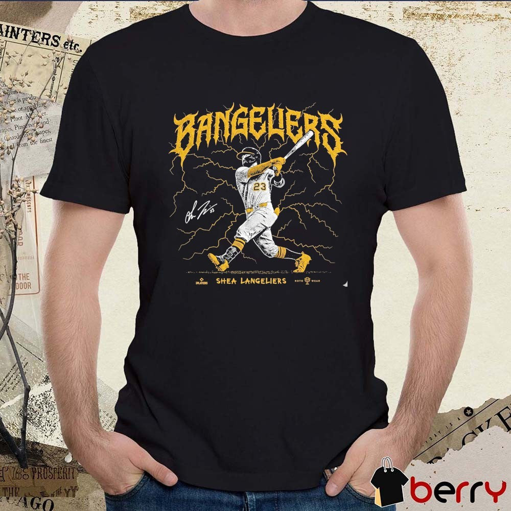 Bangeliers Shea Langeliers Oakland Athletics MLB 2026 Signature t-shirt