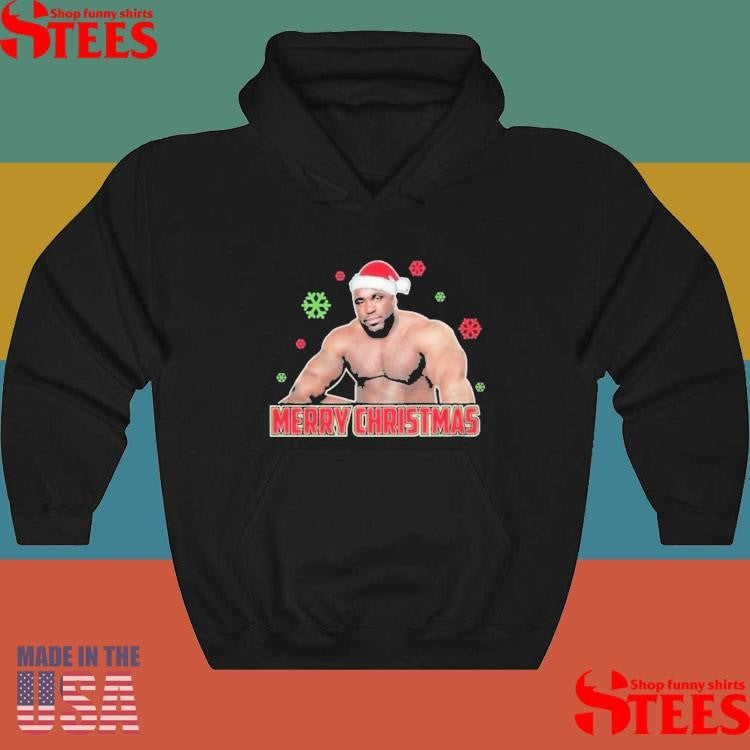 Barry Wood Meme Well Endowed Man Santa Hat T-shirt