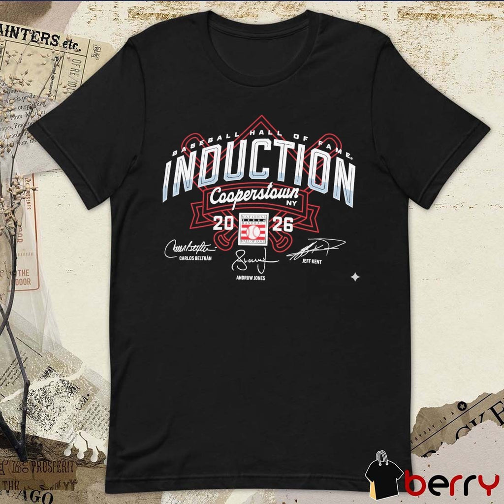 Baseball Hall of Fame 2026 Induction Cooperstown Performance Signatures t-shirt
