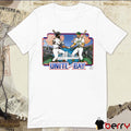 Battle Of The Bay And patch San Francisco Giants Oakland A’s Athletics Poster t-shirt