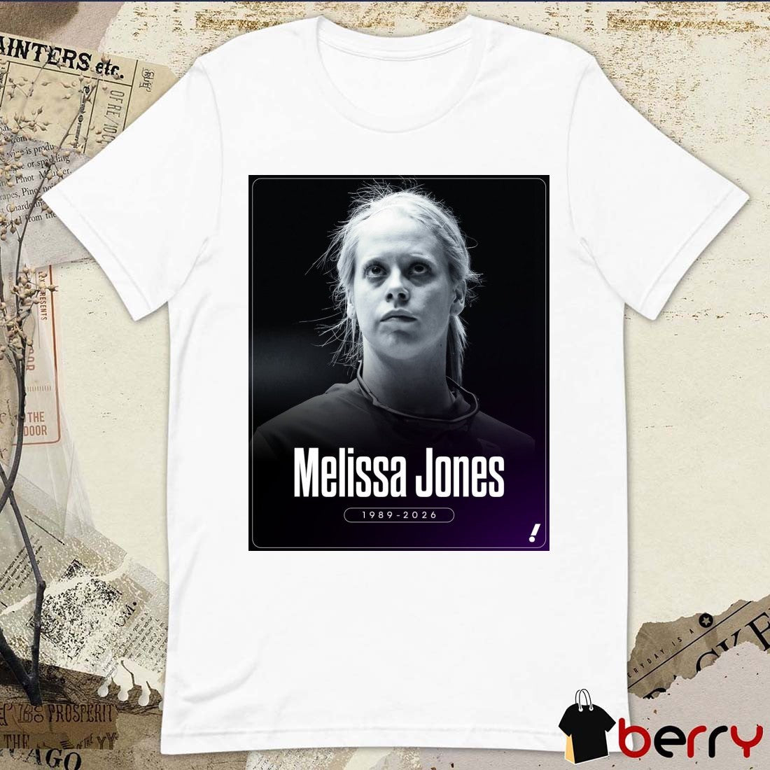 Baylor Women’s Basketball Player Melissa Jones 1989 – 2026 t-shirt