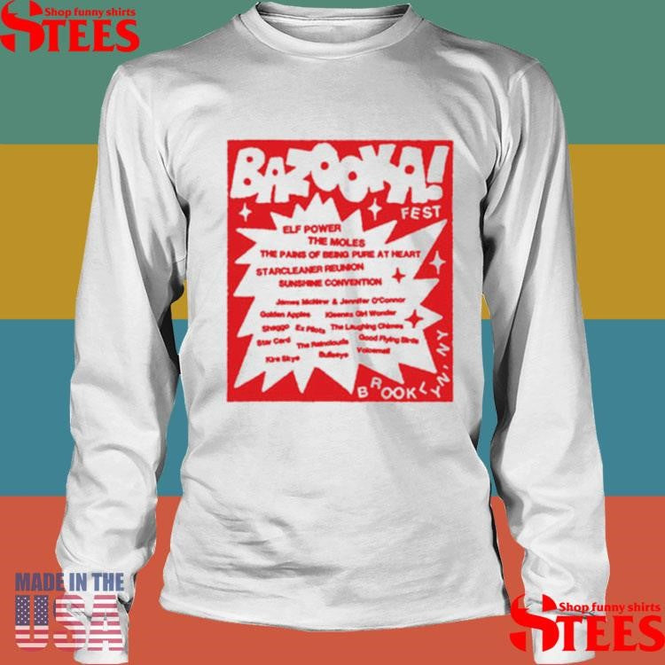 Bazooka Fest Brooklyn Ny 2025 T-shirts