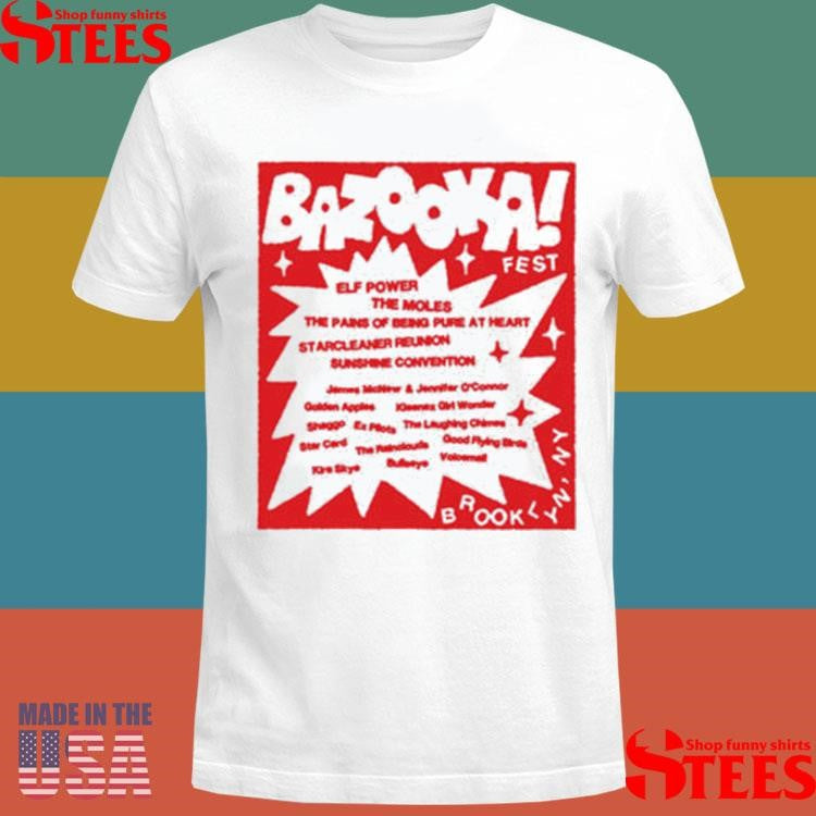 Bazooka Fest Brooklyn Ny 2025 T-shirts