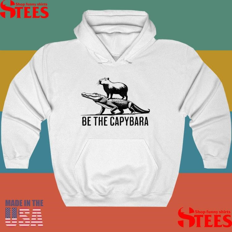 Be The Capybara Riding Gator T-shirt