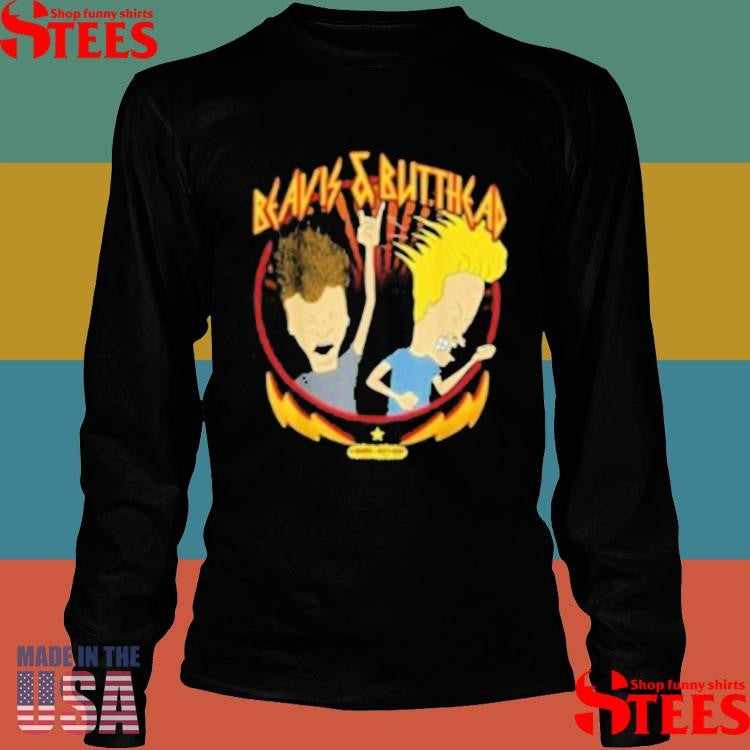 Beavis And Butt Head Metal Colors Rock Out T-shirt