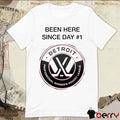 Been Here Since Day #1 Detroit Professional Women’s Hockey League t-shirt