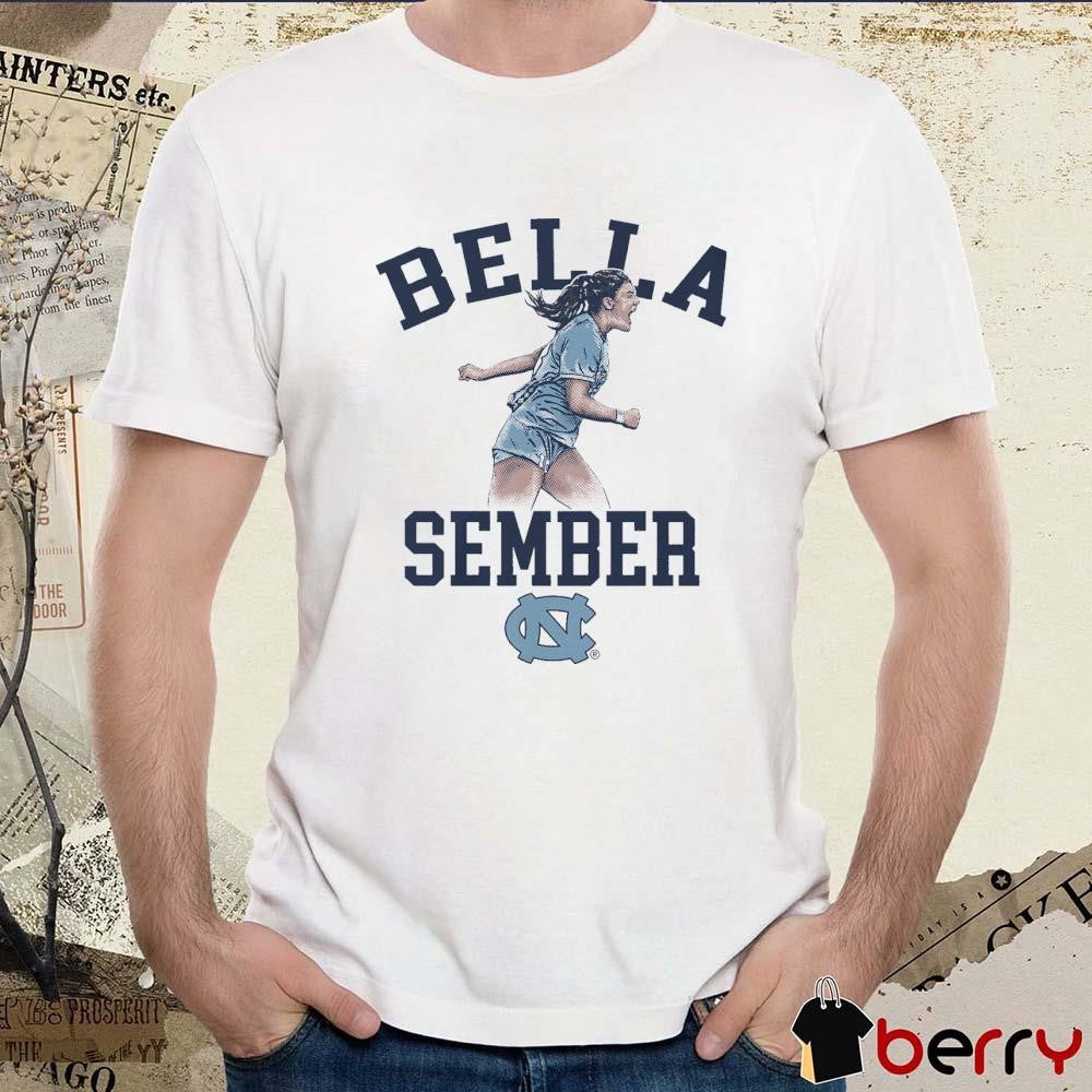 Bella Sember UNC North Carolina Soccer Cartoon t-shirt