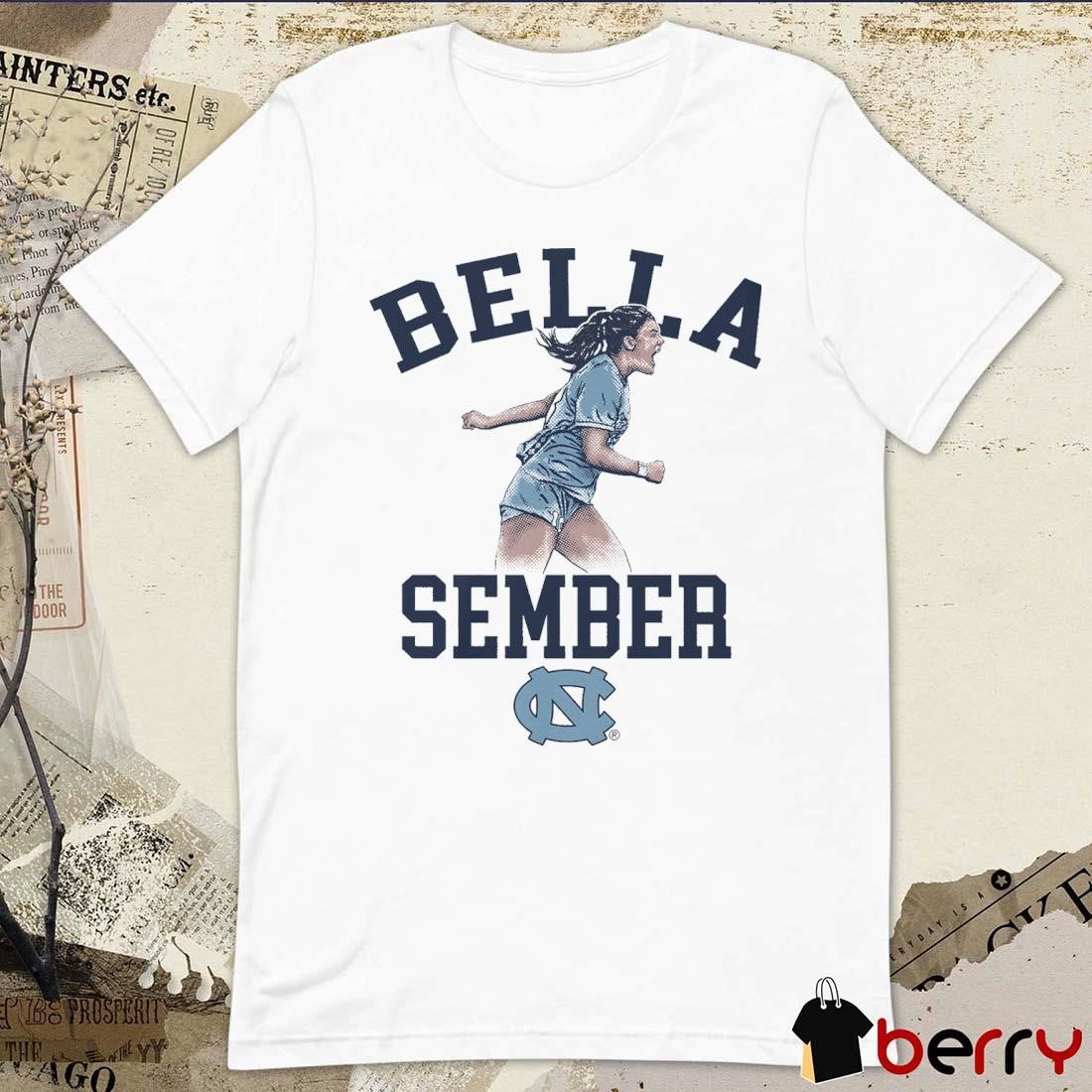 Bella Sember UNC North Carolina Soccer Cartoon t-shirt