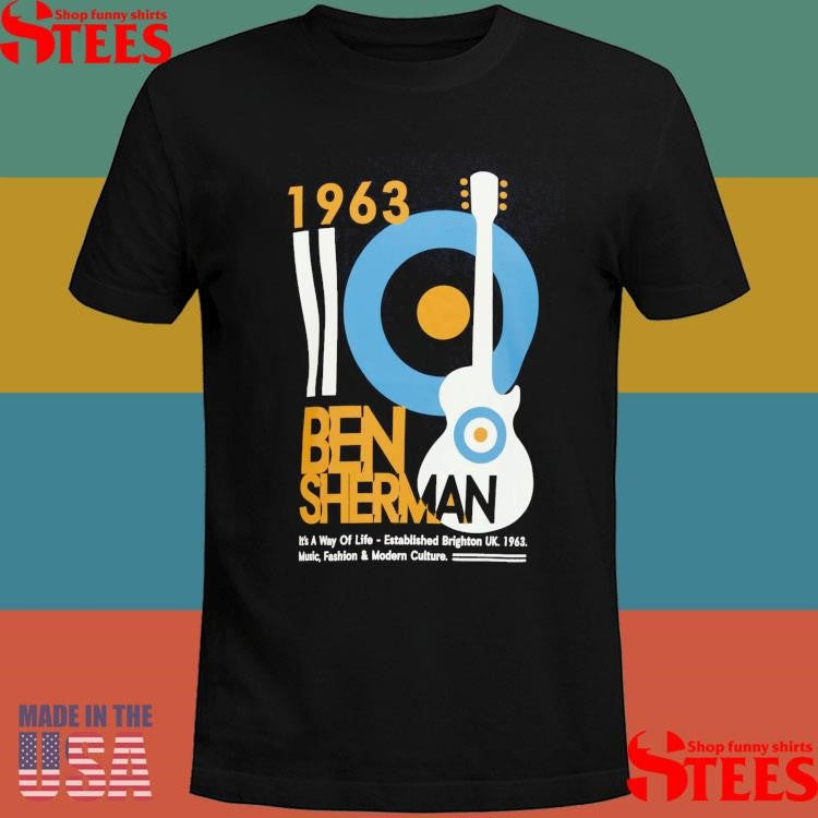 Ben Sherman It’s A Way Of Life Established Brighton UK 1963 T-shirt