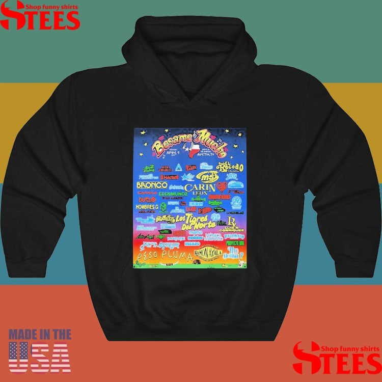 Besame Mucho Music Festival 2025 Shirts