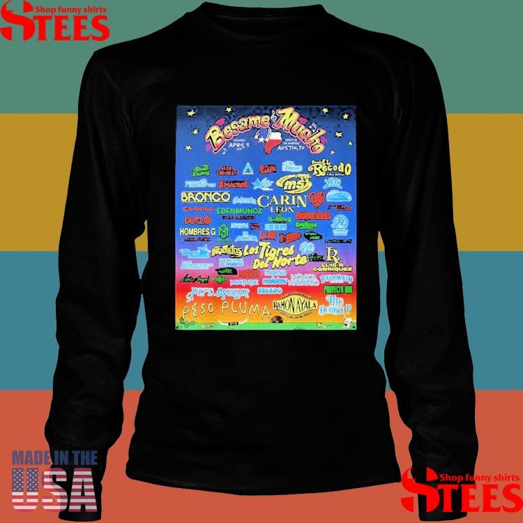 Besame Mucho Music Festival 2025 Shirts