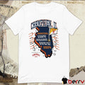 Best College Town 2024 Champaign IL Fireball t-shirt