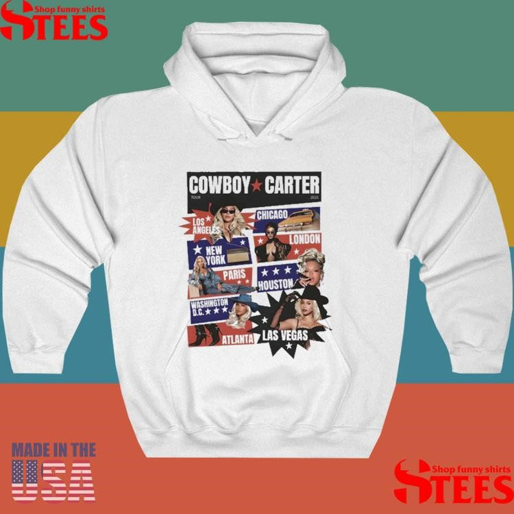 Beyoncé Cowboy Carter Rodeo Chitlin’ Circuit Tour 2025 Poster Shirts