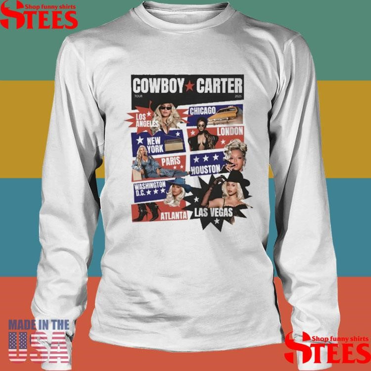 Beyoncé Cowboy Carter Rodeo Chitlin’ Circuit Tour 2025 Poster Shirts