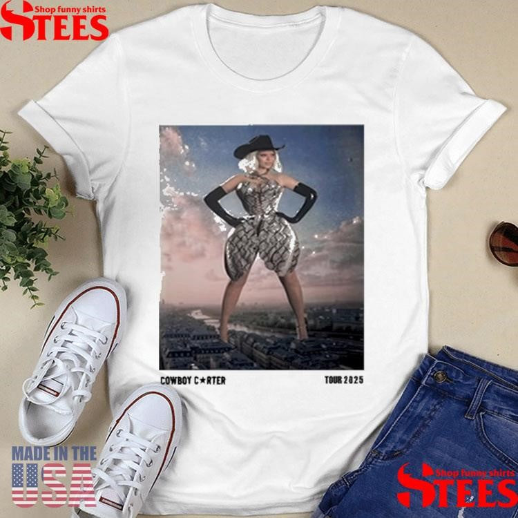 Beyonce Cowboy Paris, Stade De France 2025 T-shirt