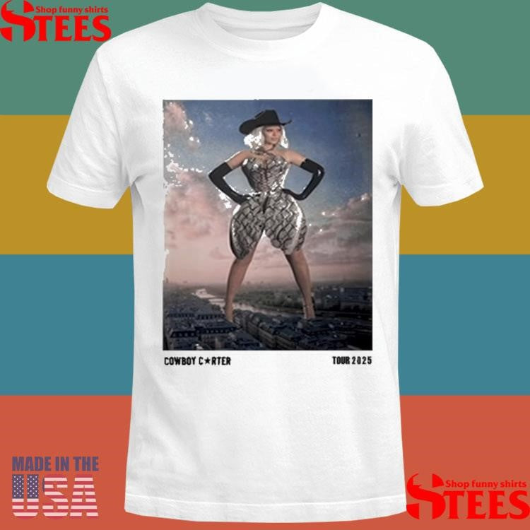 Beyonce Cowboy Paris, Stade De France 2025 T-shirt